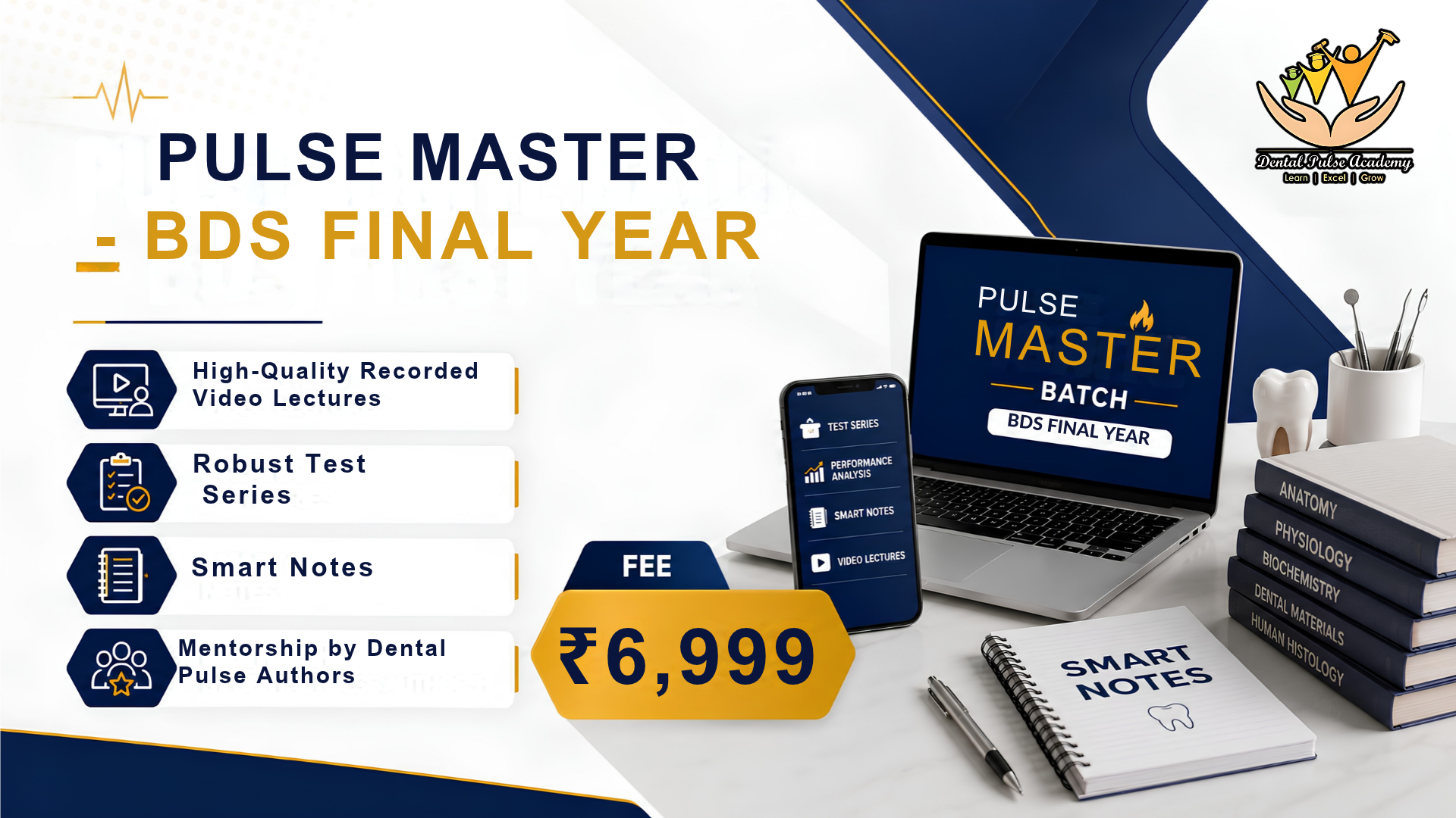 Pulse Master — BDS Final Year course poster